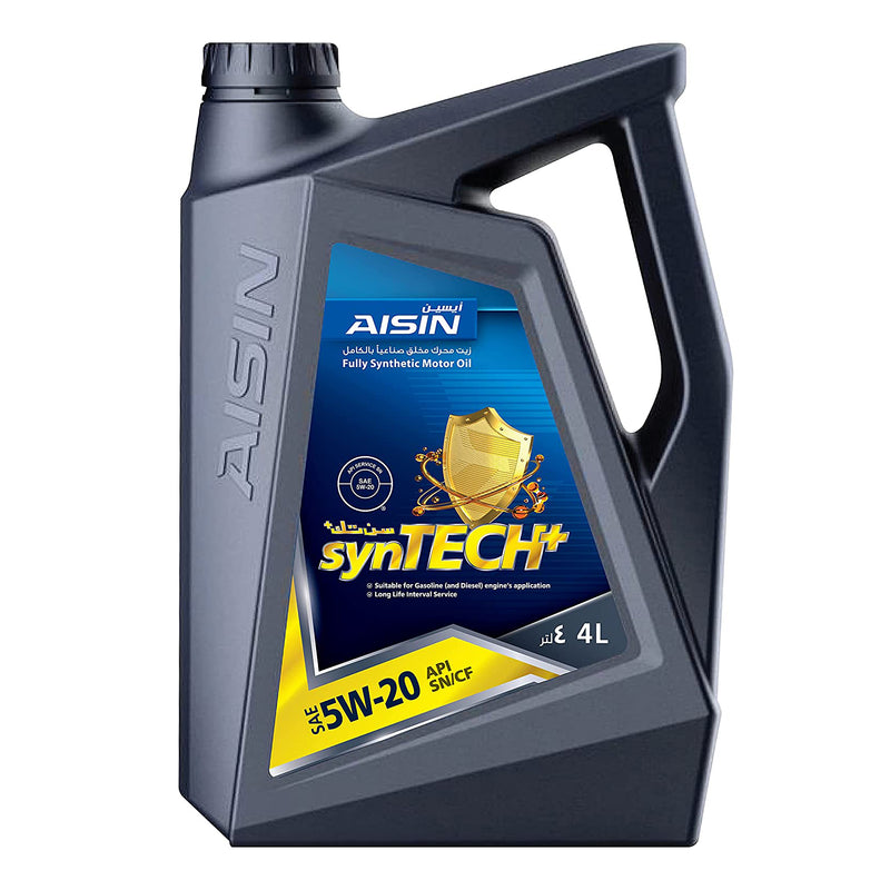 Aisin Engine Oil Fully Synthetic Gas/Diesel SN / CF 5W20 4 Liters