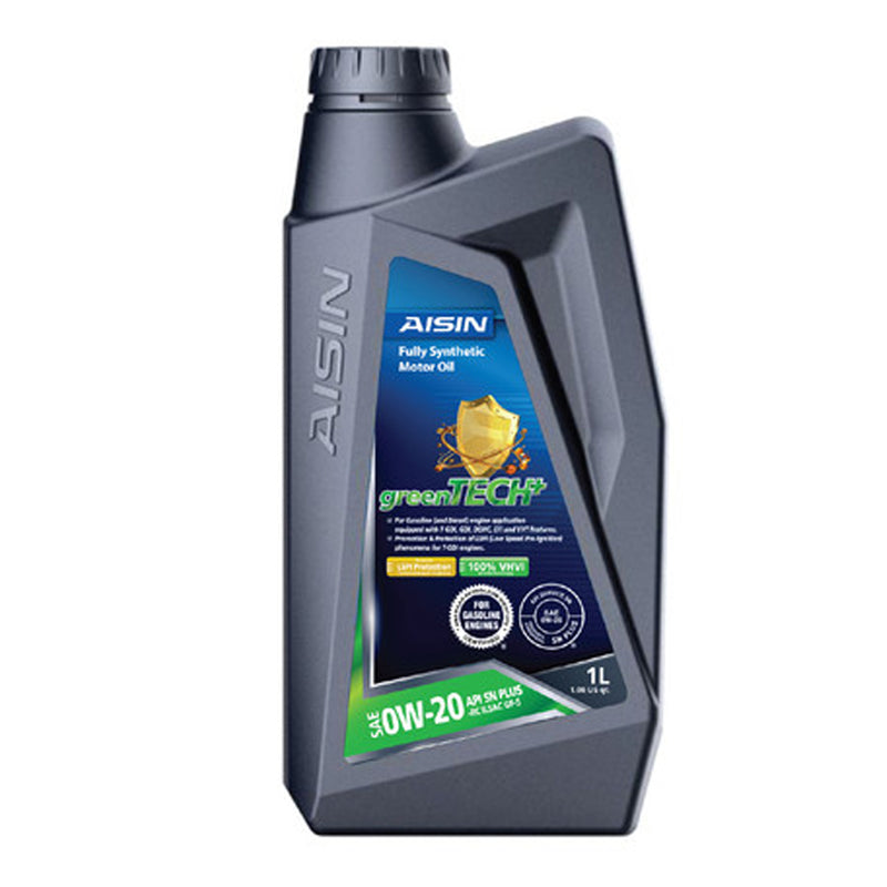 Aisin Engine Oil Fully Synthetic Gas/Diesel SN / CF 0W20 1 Liter