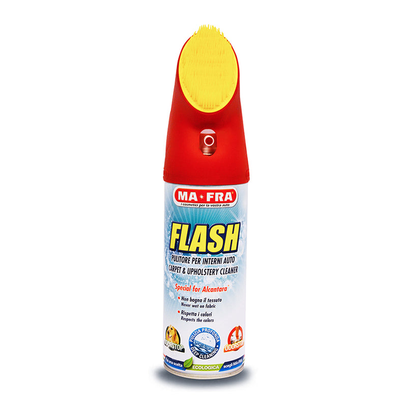 Ma-Fra Flash Fabric Cleaner Aerosol with Brush 400 ml