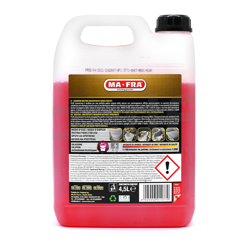 Ma-Fra FLUX Self-Drying Shampoo Concentrated 4.5 Liters