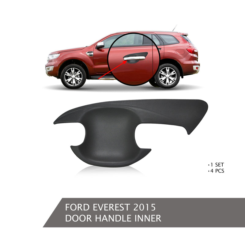 FORD EVEREST 2015 Hippo Door Handle Inner Black
