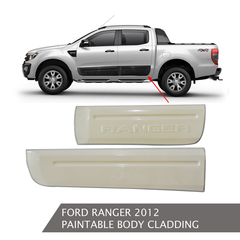 FORD RANGER 2012  Paintable Body Cladding