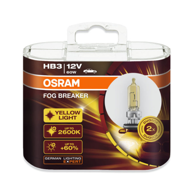 Osram Fog Breaker Yellow Light 2600K HB3/9005 60W