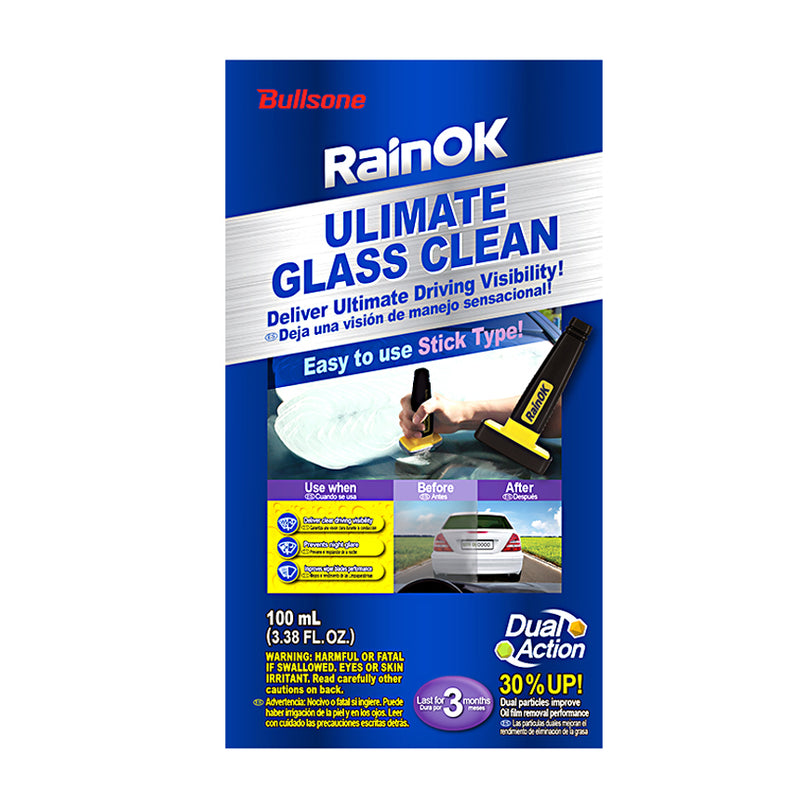 Bullsone RainOK Ultimate Glass Clean 100 g/3.52 Oz.