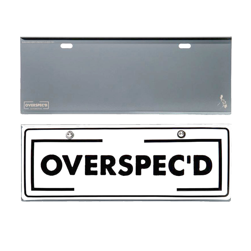Overspec'D Auto Plate Frame Holder for Ford Everest