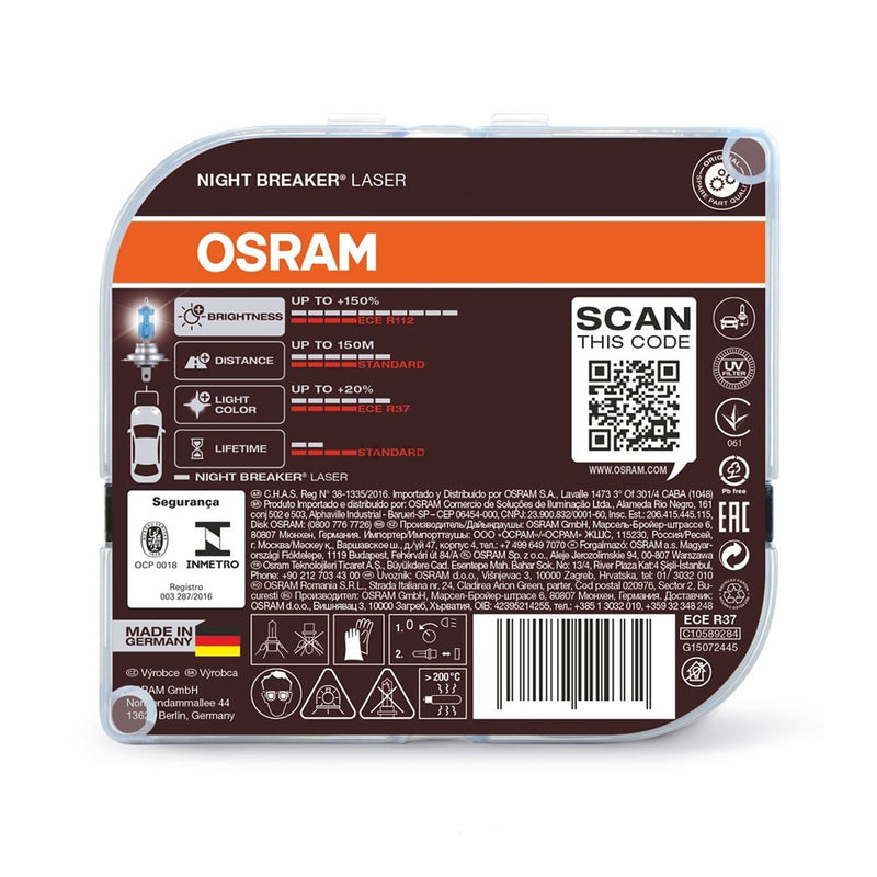 Osram Night Breaker Laser H4