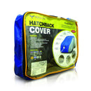 Deflector Water Resistant Car Cover Silver/Blue Hatchback Large