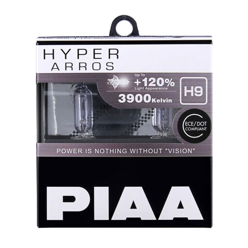 PIAA Hyper Arros 3900K Halogen Bulb H9