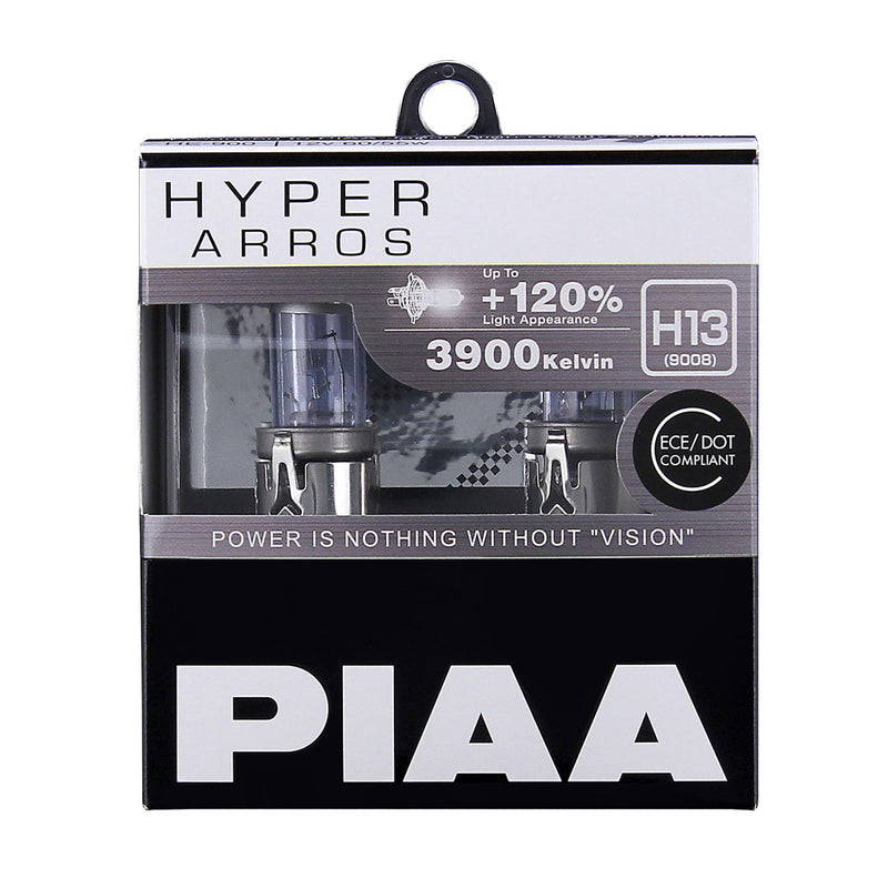PIAA Hyper Arros 3900K Halogen Bulb H13