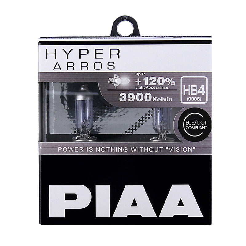 PIAA Hyper Arros 3900K Halogen Bulb HB4/9006