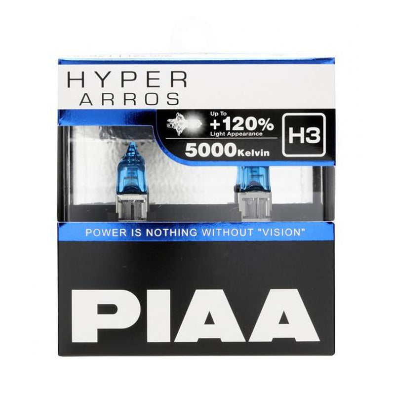 PIAA Hyper Arros 3900K H7 55w bulbs pair