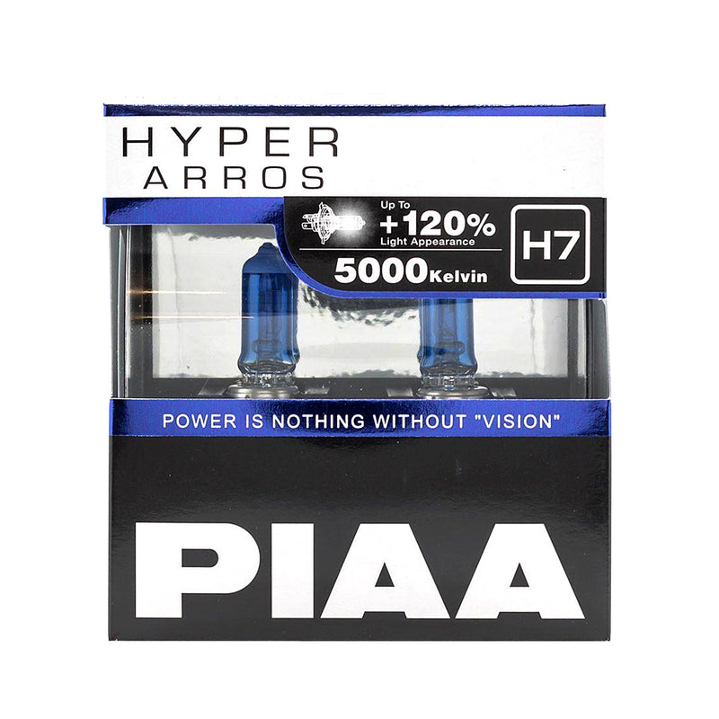 PIAA Hyper Arros 3900K H7 55w bulbs pair