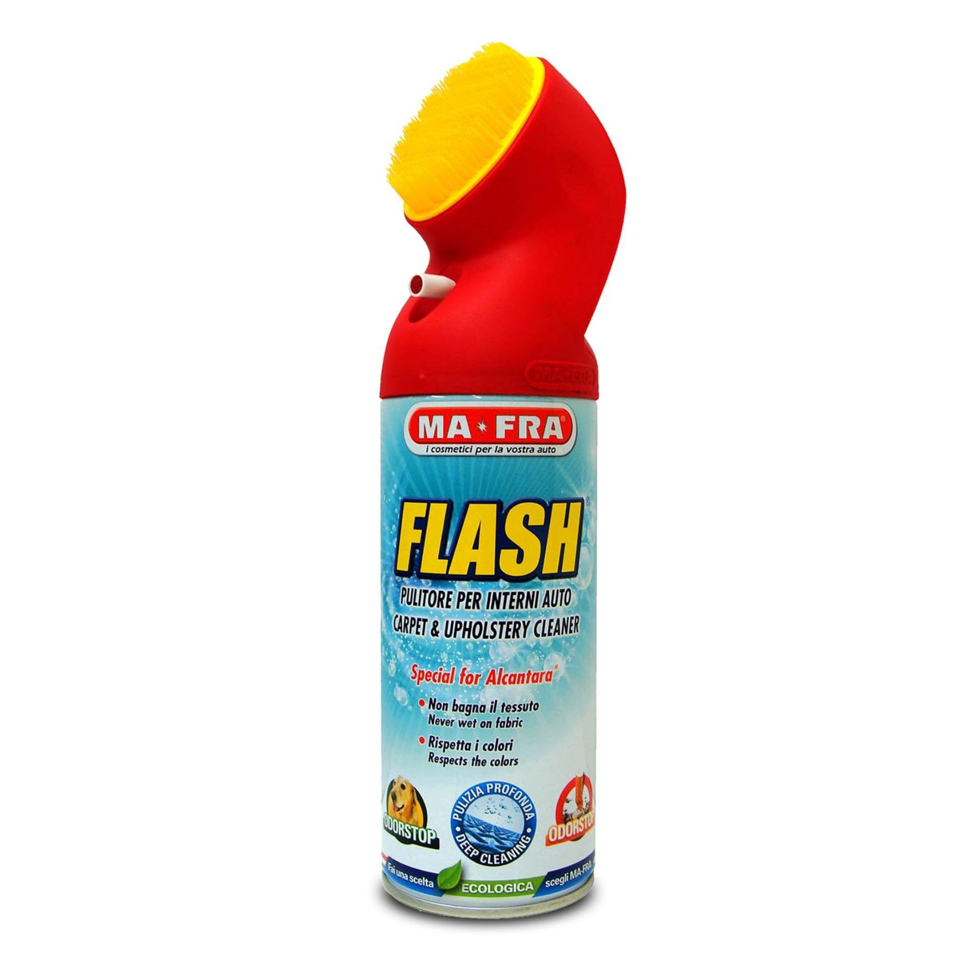 Fars Cleaner Ma-Fra Flash Fabric Cleaner Aerosol with Brush 400 ml
