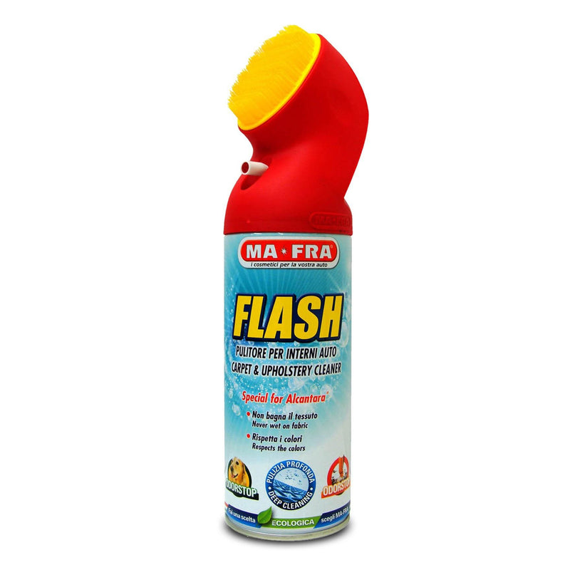 Ma-Fra Flash Fabric Cleaner Aerosol with Brush 400 ml