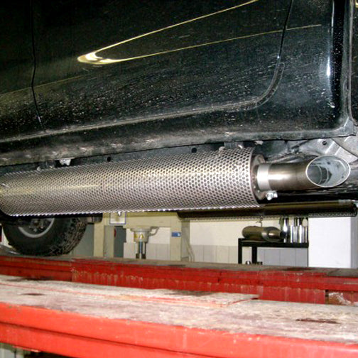 FOX Exhaust System Catback Side Pipe + Mid Silencer for Toyota Hilux N25
