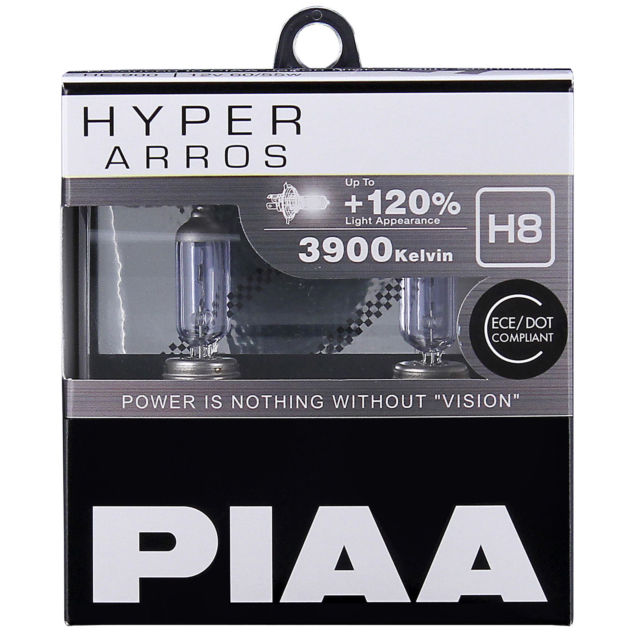 PIAA Hyper Arros 3900K Halogen Bulb H8