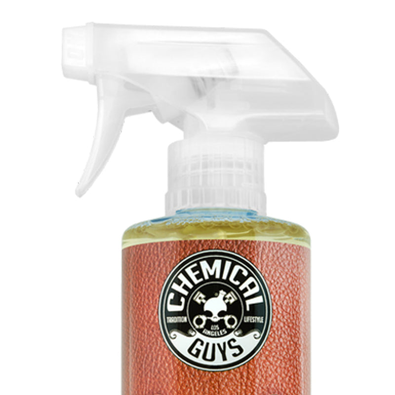 Chemical Guys Air Freshener And Odor Eliminator Leather Scent 16 oz.