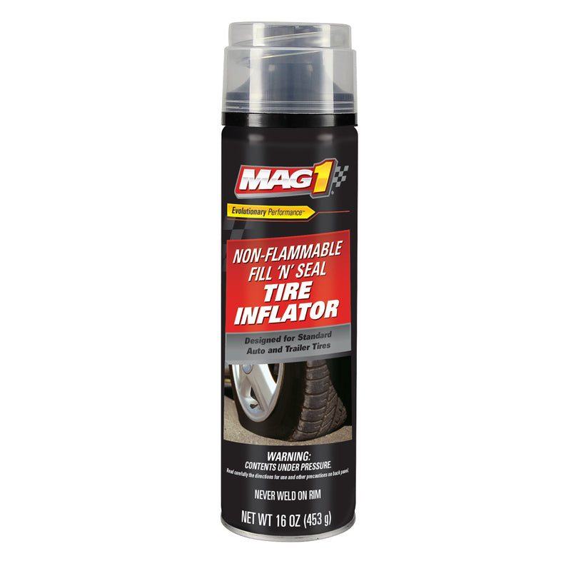 MAG 1 Fill & Seal Non-Flammable  Tire Inflator w/ Airhose
