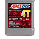AMSOIL Synthetic 10W30 4T Motorcycle Oil 1 Quart