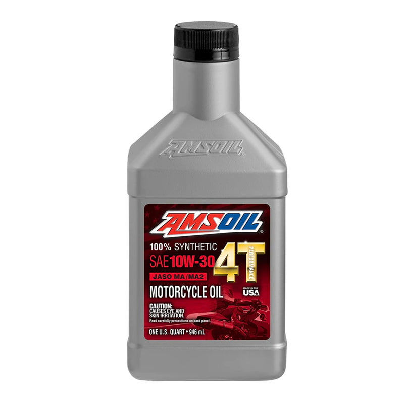 AMSOIL Synthetic 10W30 4T Motorcycle Oil 1 Quart