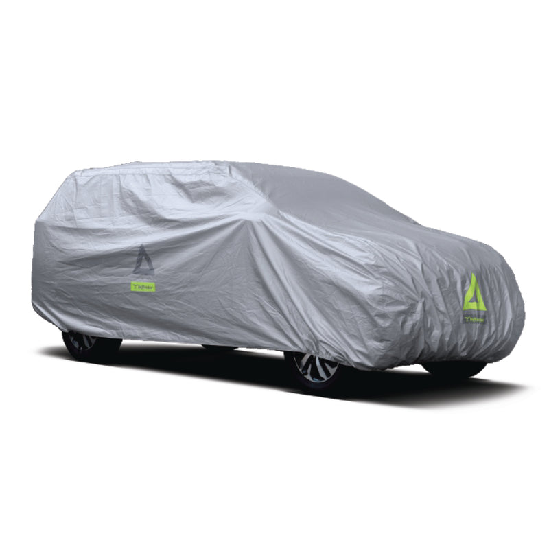 Deflector Water Resistant Car Cover Reflective Aluminum Coated Silver SUV XL