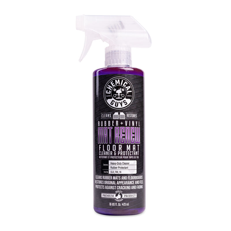Chemical Guys Mat Renew Rubber & Vinyl Floor Mat Cleaner and Protectant 16oz.