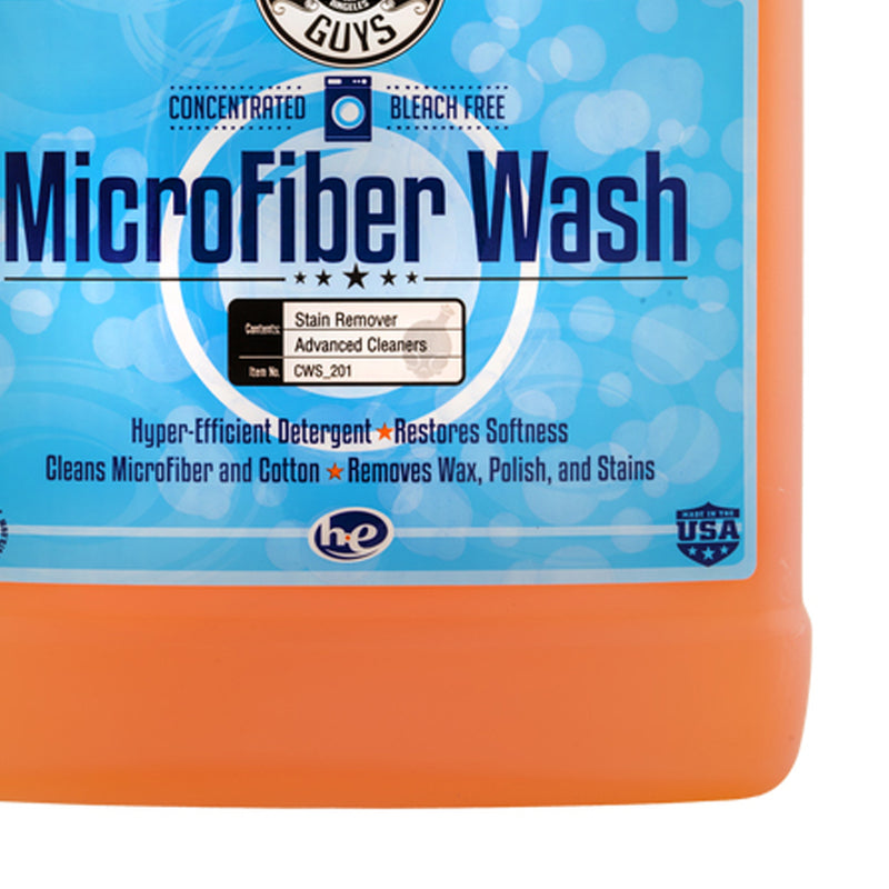 Chemical Guys Microfiber Wash Cleaning Detergent Concentrate 1 Gallon