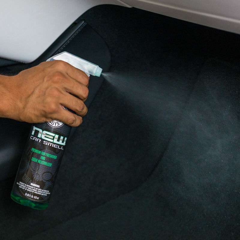 Chemical Guys Air Freshener And Odor Eliminator New Car Scent 16 oz.
