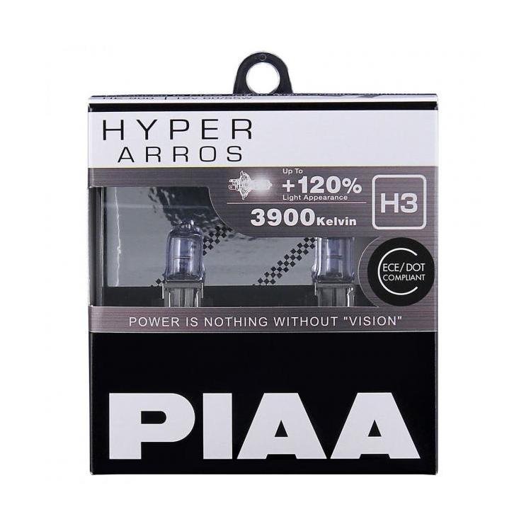 PIAA Hyper Arros 3900K Halogen Bulb H3