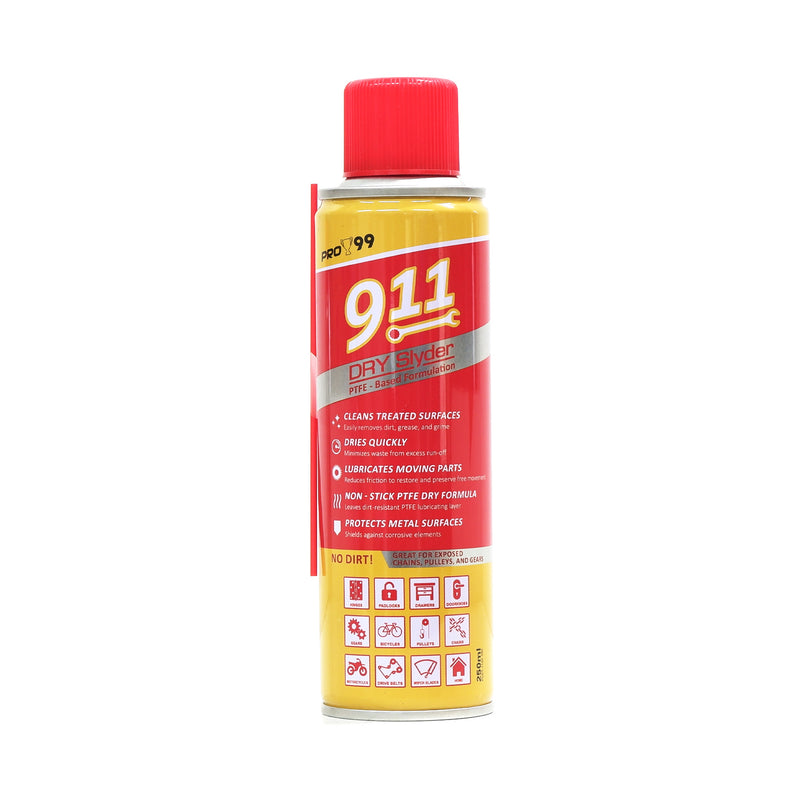 PRO 99 911 DRY SLYDER Teflon Anti-Rust 250ml