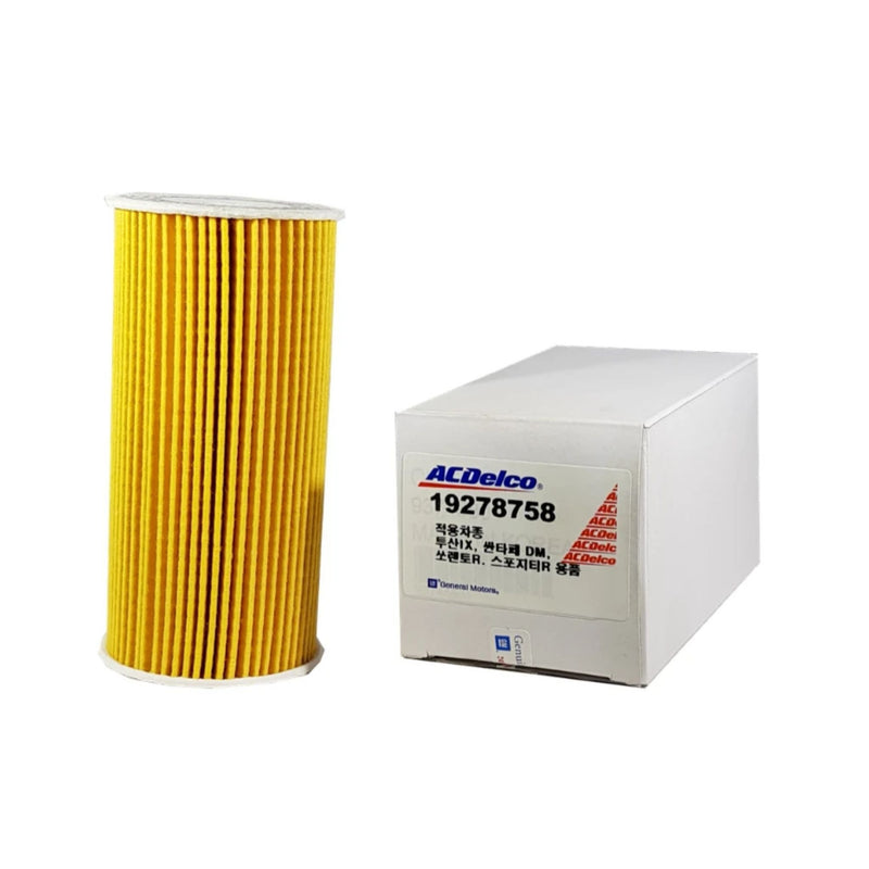ACDelco Oil Filter Hyundai Santa Fe 13-, Hyundai Tucson 11- CRDi, Kia Sportage 13-15 2.0L, Kia Sorento 2.2L, Kia Carnival 15- 2.2L CRDi
