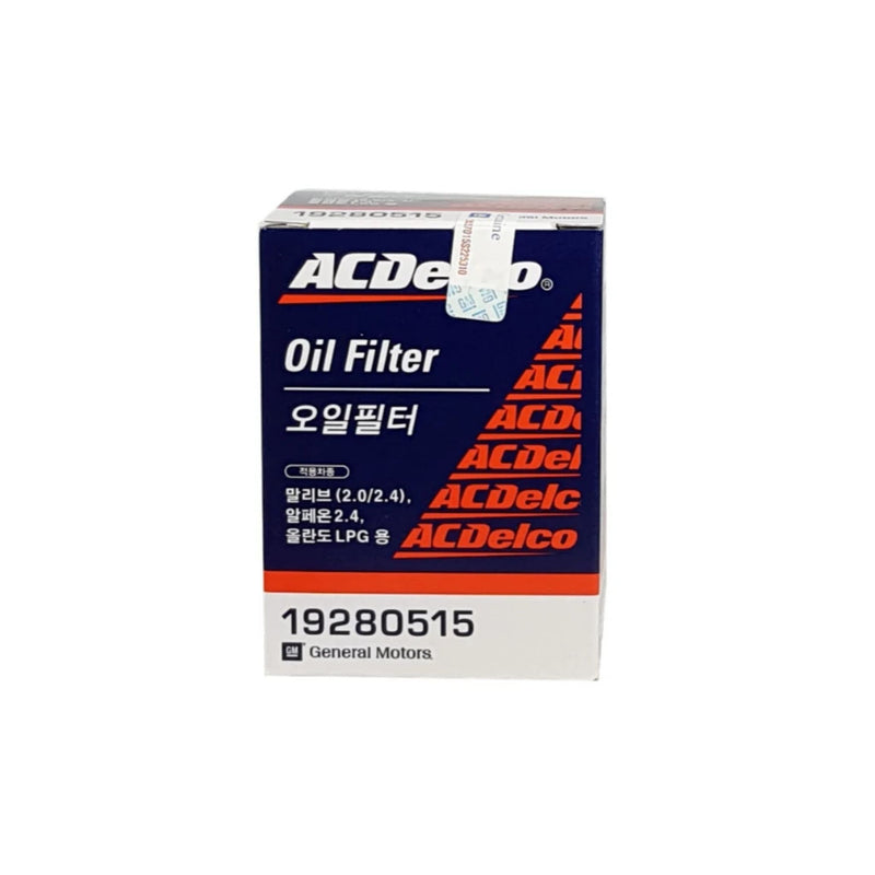 ACDelco Oil Filter Chev Captiva 12- 2.4L gas