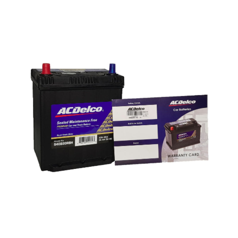 ACDelco SMF Battery NS40 (w/ base holdown) -S40B20RBH