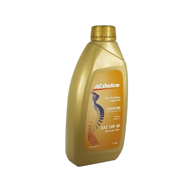 ACDelco Supreme Plus 5W-40 ( 5W-40 ) Fully Synthetic Engine Oil (Gas) API SN