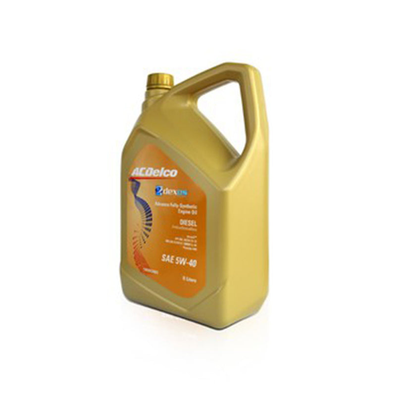 ACDelco 5W-40 Fully Synthetic Dexos2 Engine Oil (Diesel) API CJ-4 6 Liters