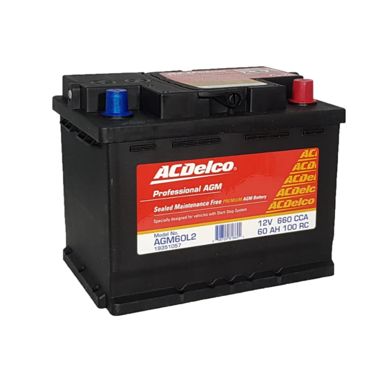 ACDelco AGM Battery - DIN55H (BCI 47 / DIN H5 / L2 )