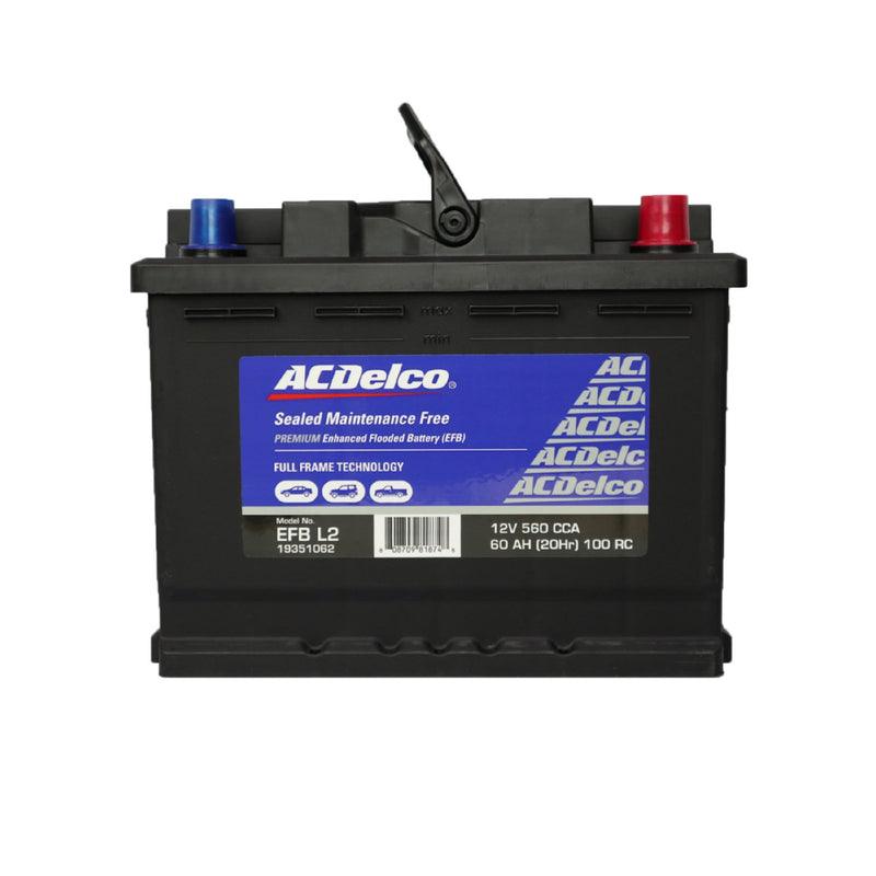 ACDelco EFB Battery - DIN55H (BCI 47 / DIN H5 / L2 )