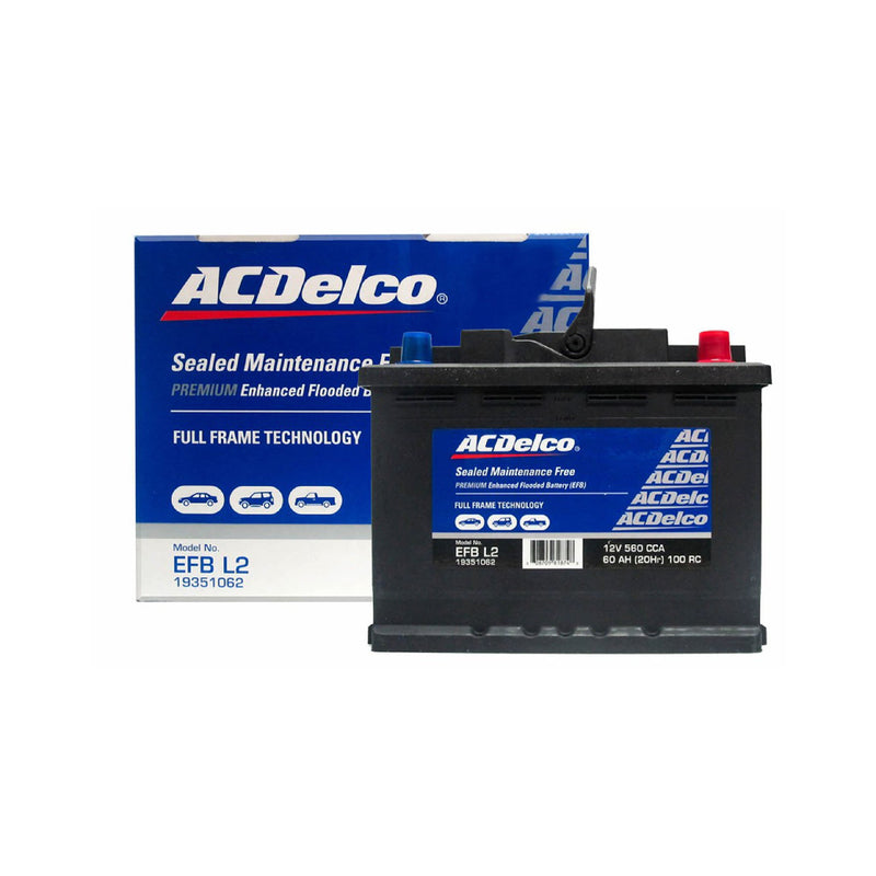 ACDelco EFB Battery - DIN55H (BCI 47 / DIN H5 / L2 )