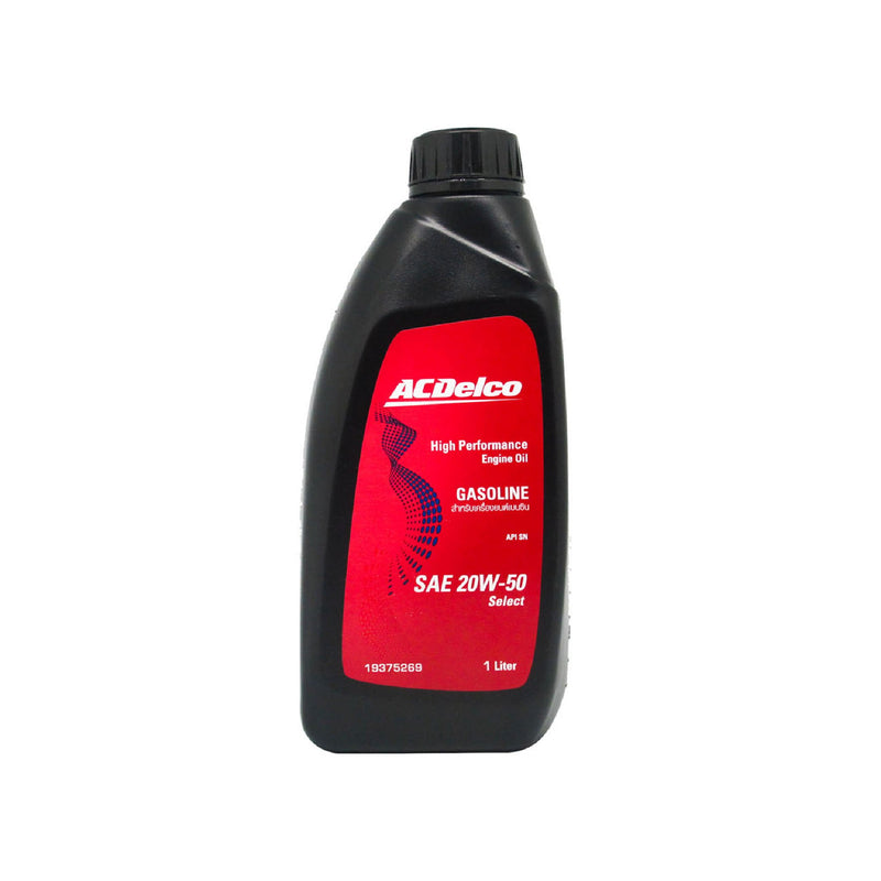 ACDelco Select 20W-50 ( 20W-50 ) Mineral Engine Oil API SN (Gas) 1 Liter