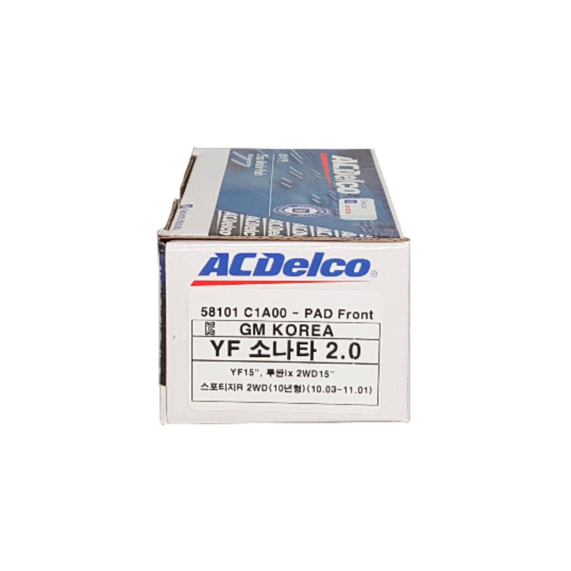 ACDelco Brakes Hyundai Sonata 2015 - up | Front