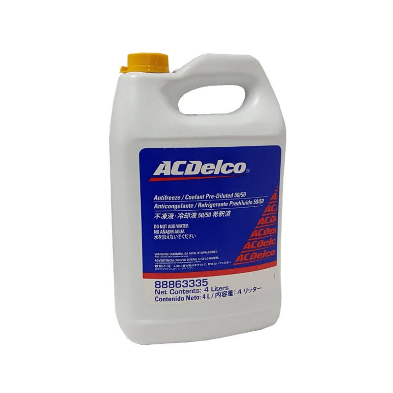 ACDelco Traditional Pre-Mix Antifreeze/Coolant 50/50 4 Liters