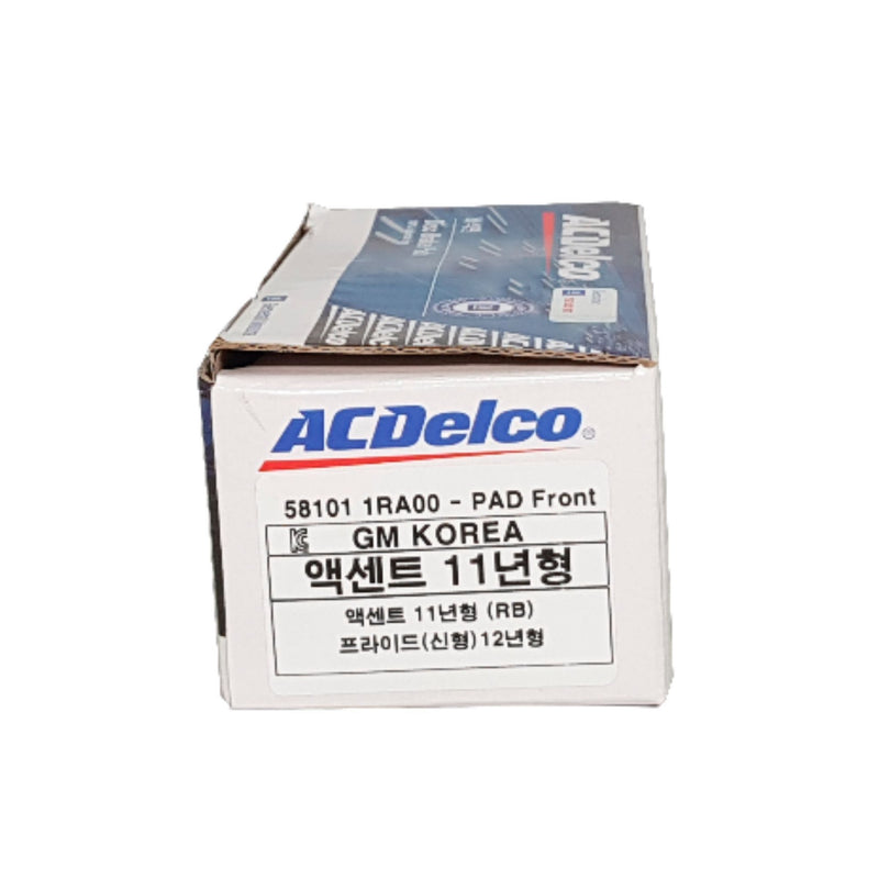 ACDelco Brakes Hyundai Accent 2011 - Up | Front