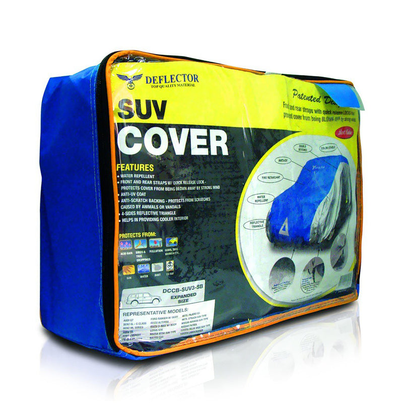 Deflector Water Resistant Car Cover SUV Large (Blue)