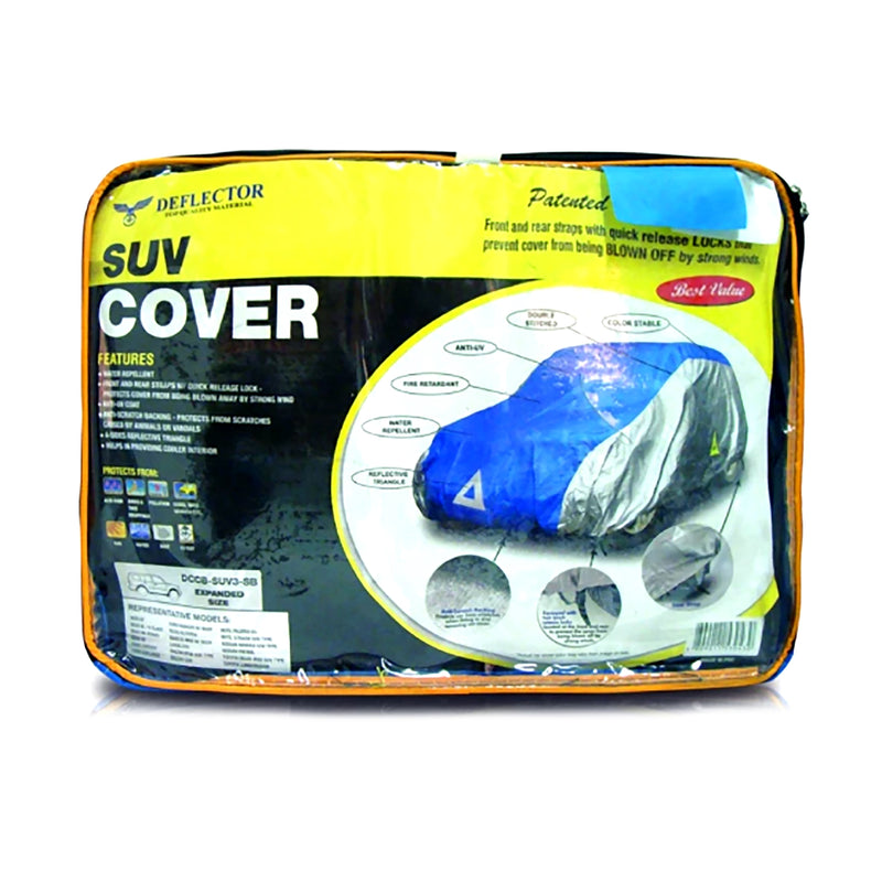 Deflector Water Resistant Car Cover SUV Large (Blue)