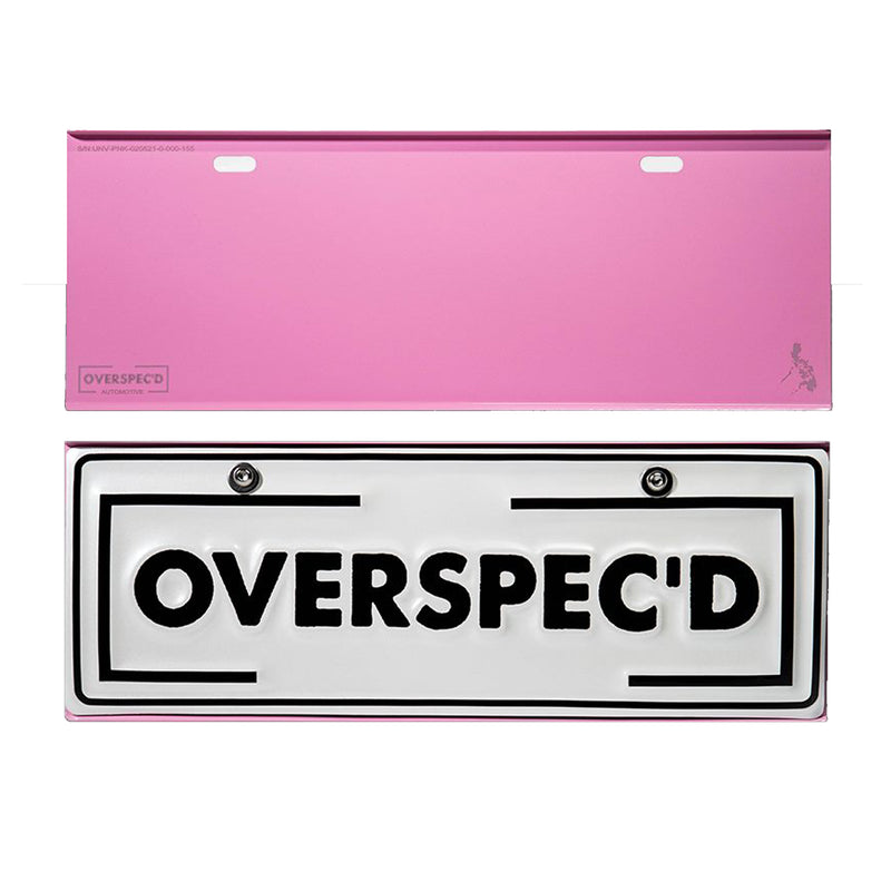 Overspec'D Auto Plate Frame Holder for Ford Everest