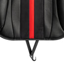 MOMO Seat Cushion Carbon Stripe Black/Red