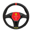 MOMO Steering Cover Elegant Black/Red M