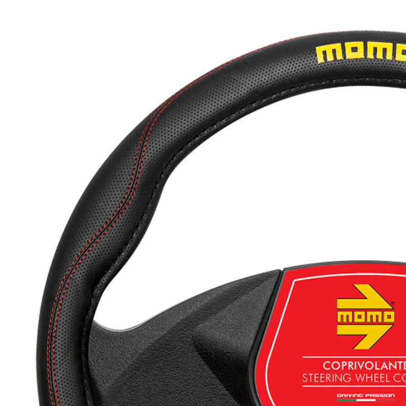 MOMO Steering Wheel Cover Comfort Black/Red