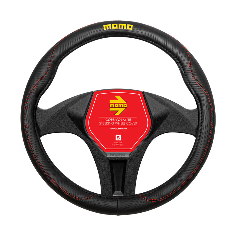 MOMO Steering Wheel Cover Comfort Black/Red