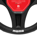 MOMO Steering Cover Street Black/White